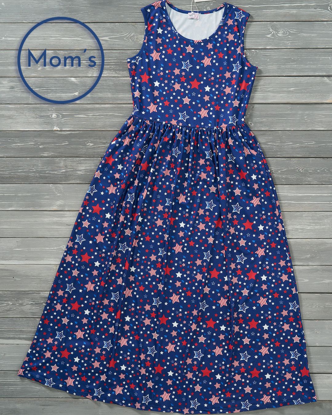Star Spangled Mom Dress