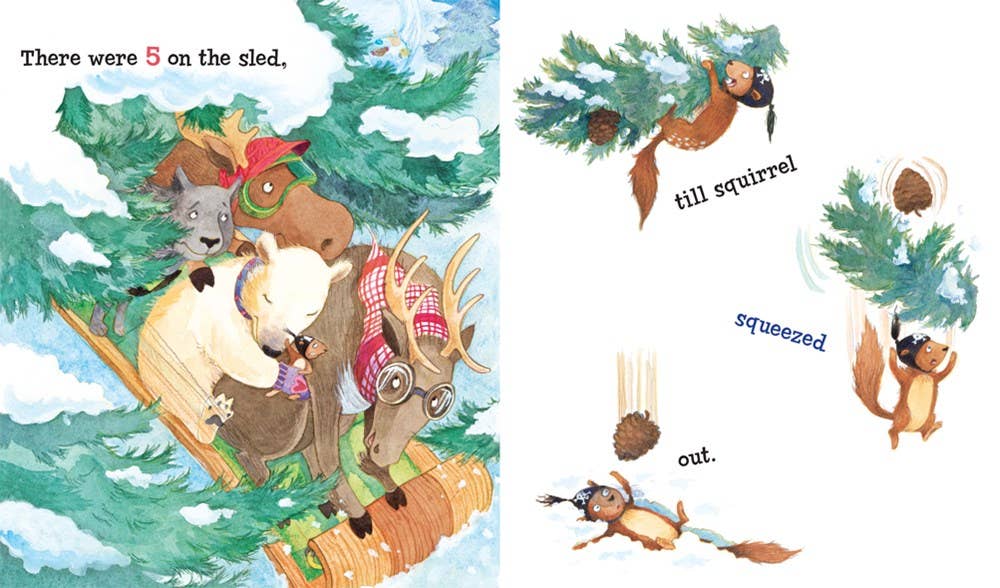 Ten on the Sled