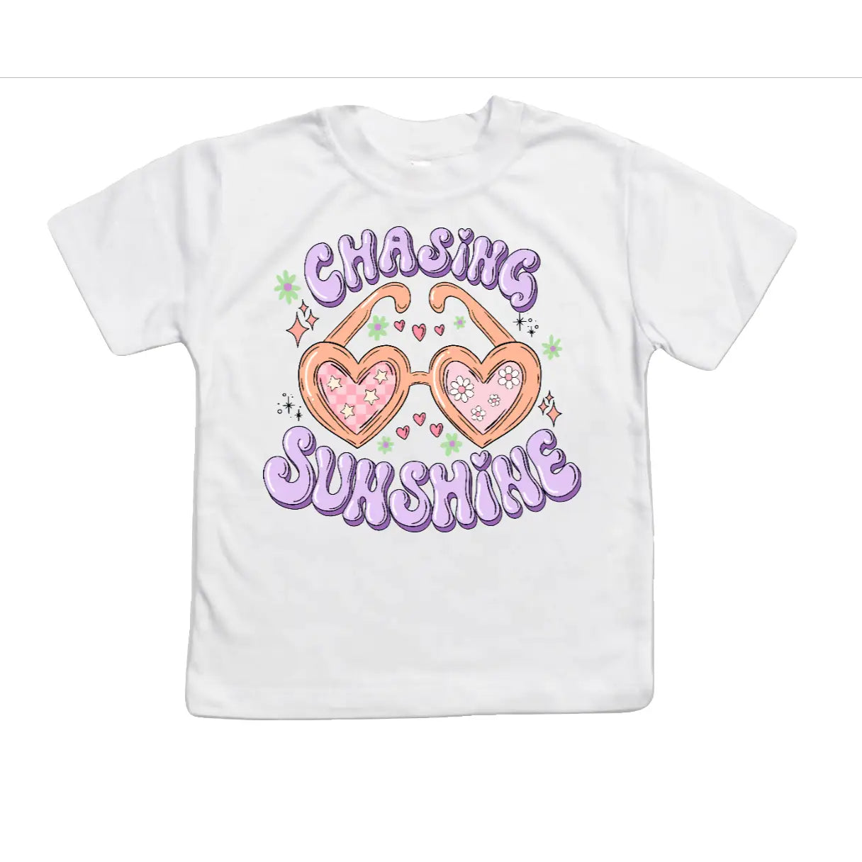 Chasing Sunshine Girls Summer Tee Shirt