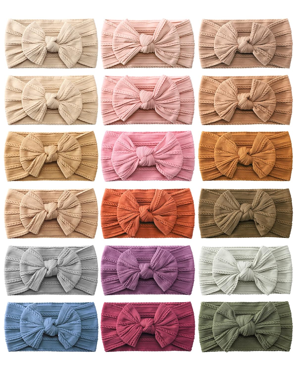Baby Nylon Bow Headbands