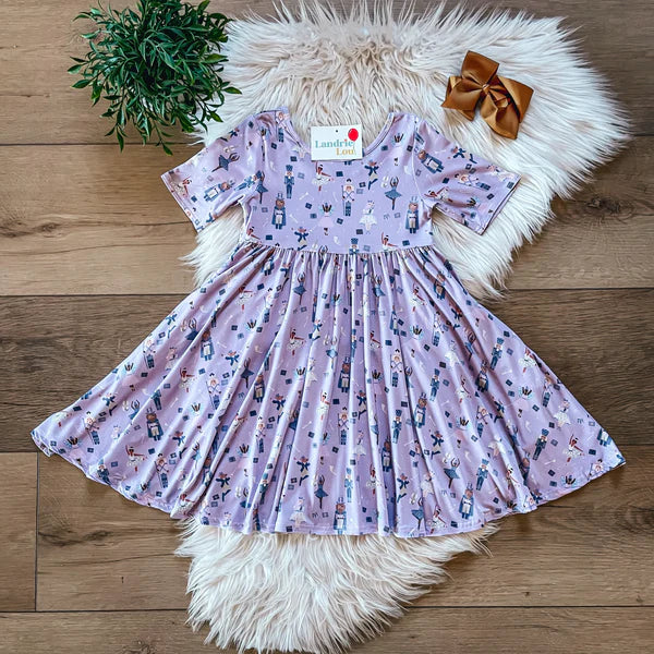 Nutcracker Ballet Twirl Dress