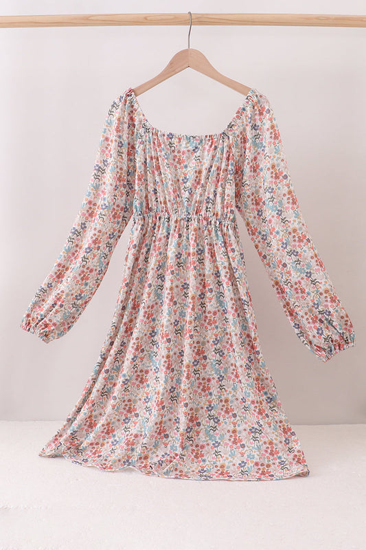 Jesus loves me embroidery mom dress