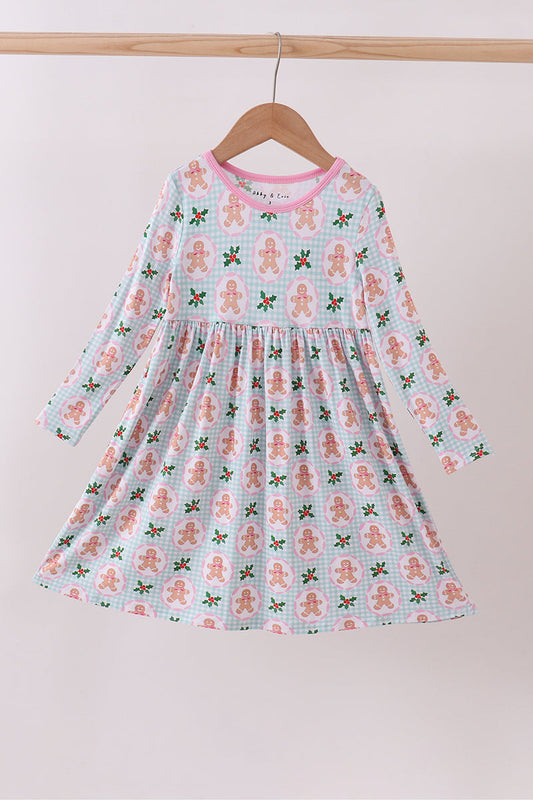 Pink Gingerbread bamboo dress