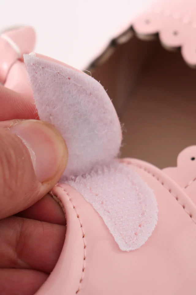 Pink Bow Mary Janes - Leila
