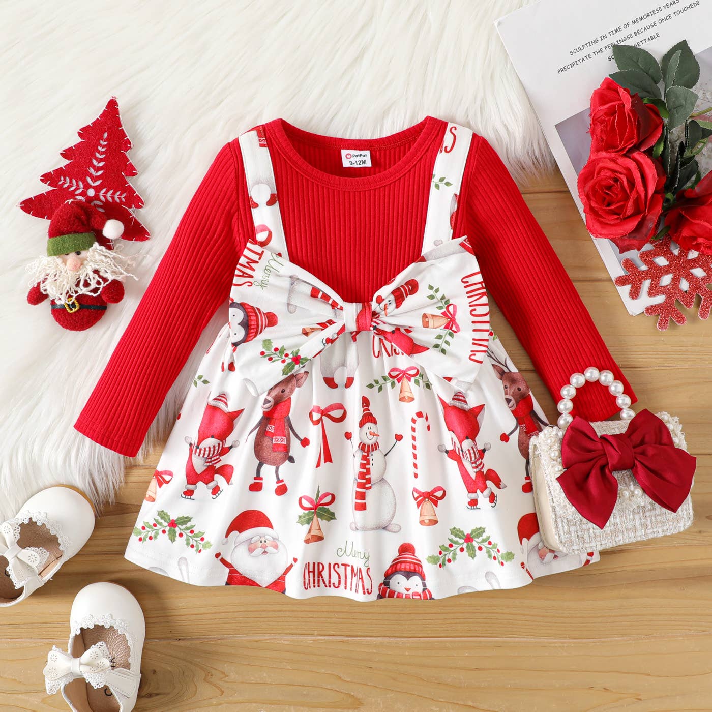 Baby Girl Sweet Christmas Dress