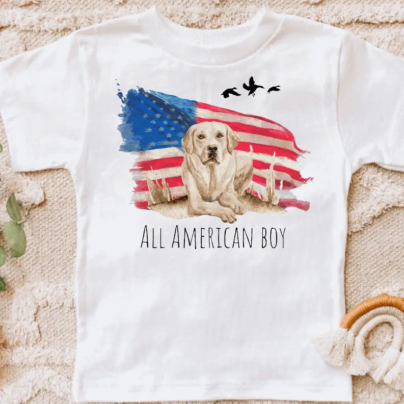 All American Boy Kids Tee Shirt