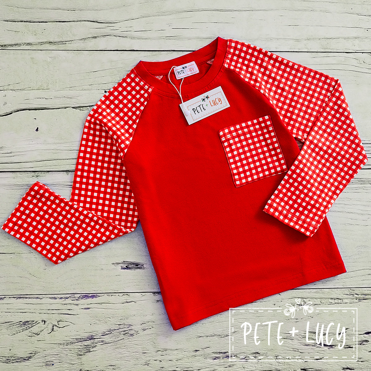 Christmas Mistletoe Boy Long Sleeve Shirt