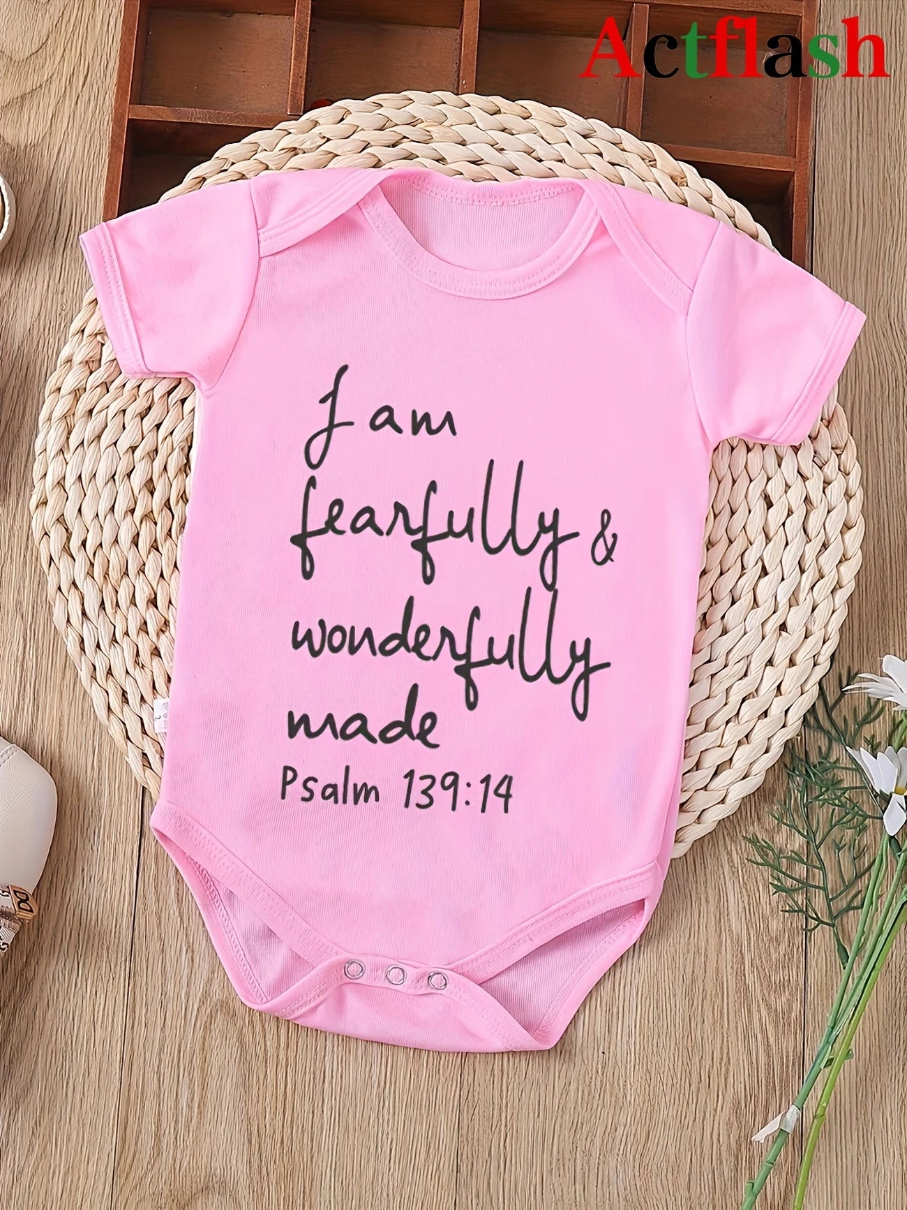 I am Fearfully and Wonderfully Made Onesie