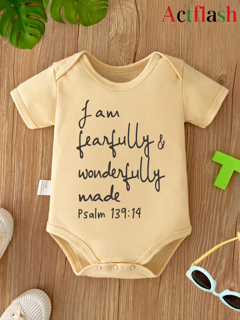 I am Fearfully and Wonderfully Made Onesie