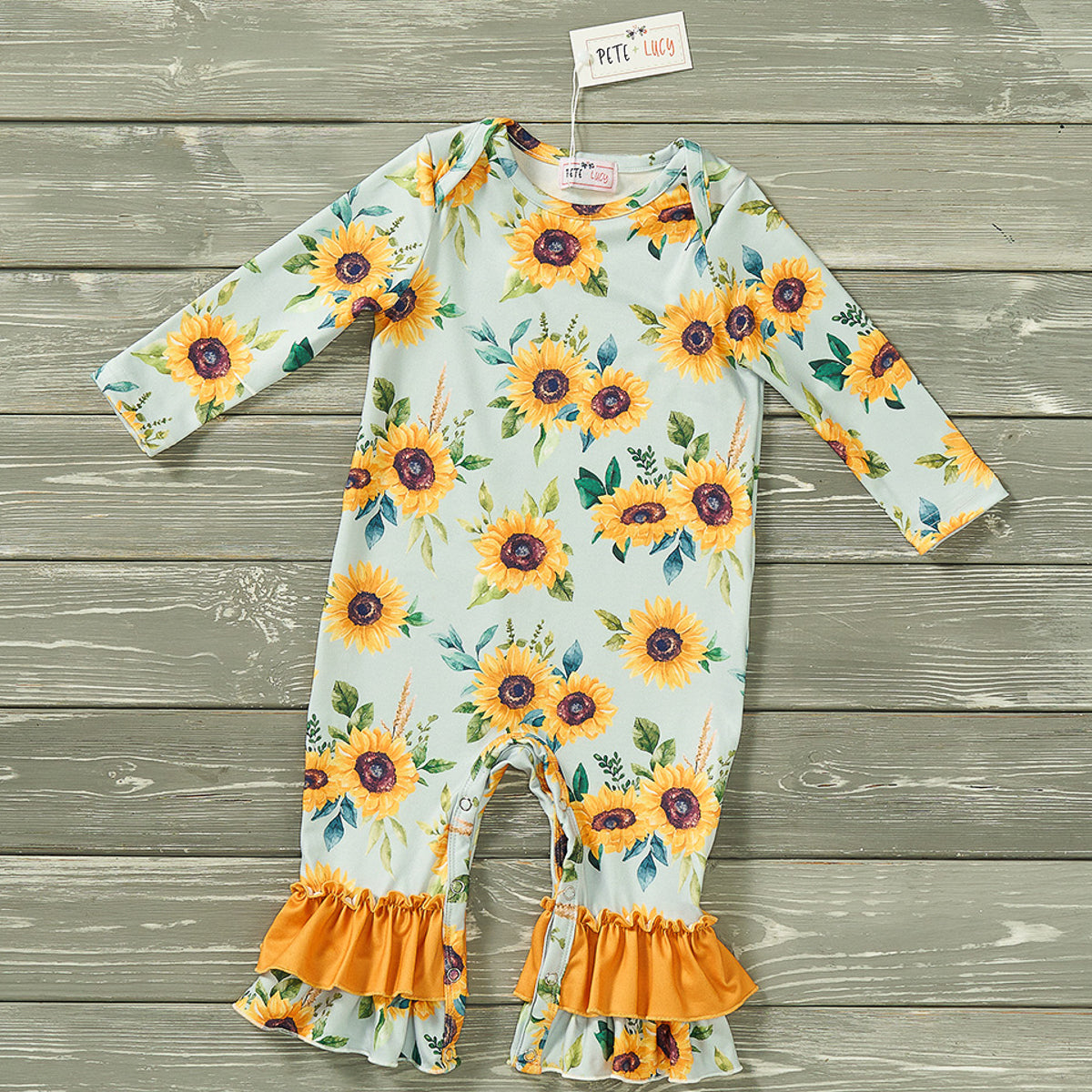 Sunny Petals Romper