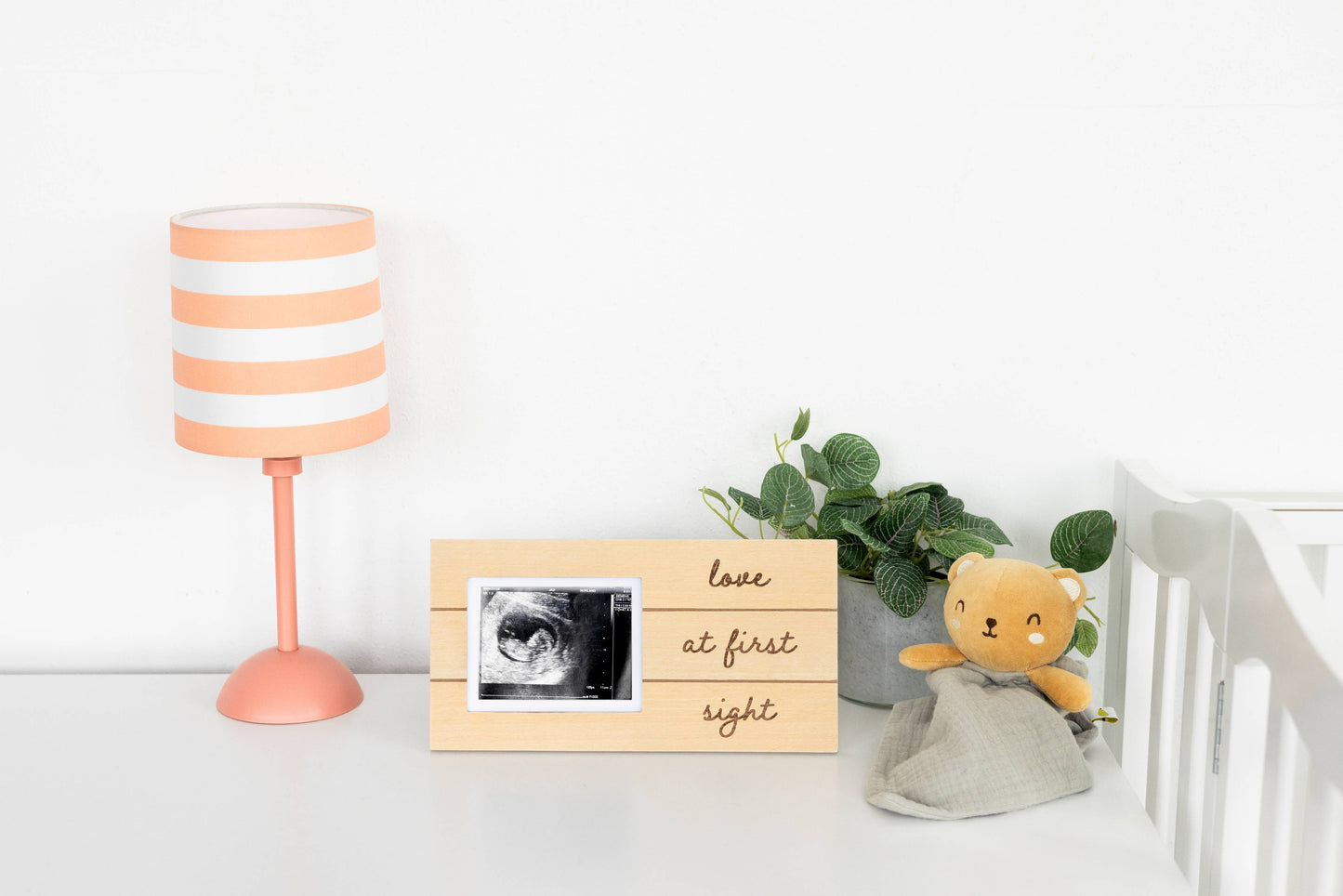 Love At First Sight Sono Plaque Frame, Baby Nusery