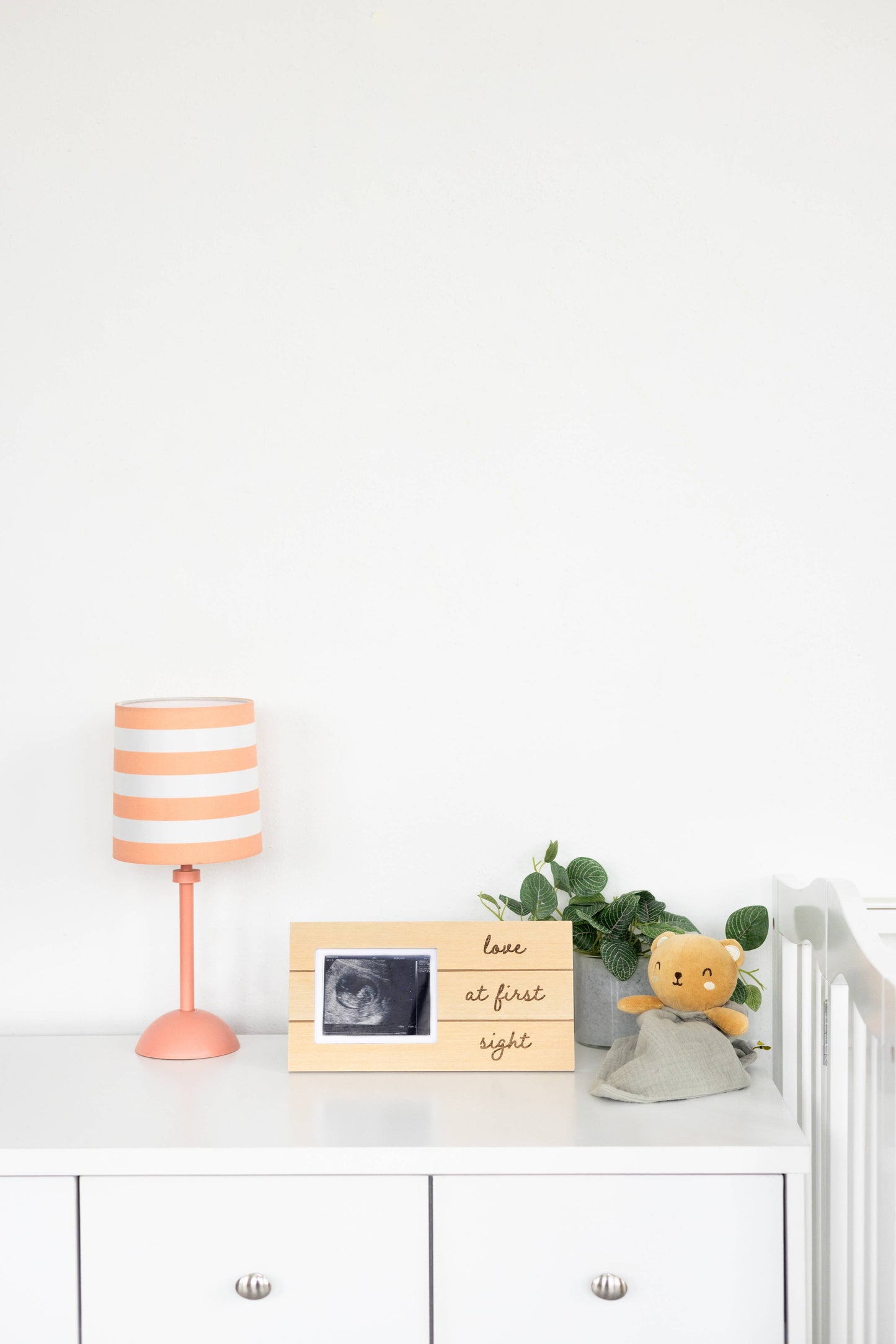 Love At First Sight Sono Plaque Frame, Baby Nusery