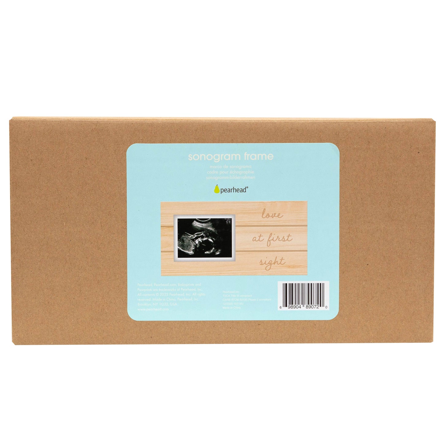 Love At First Sight Sono Plaque Frame, Baby Nusery