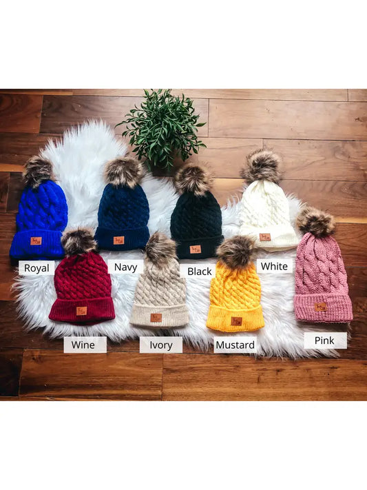 Pom Beanies