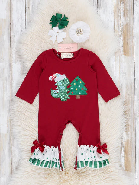 Tree Rex Infant Girl Romper