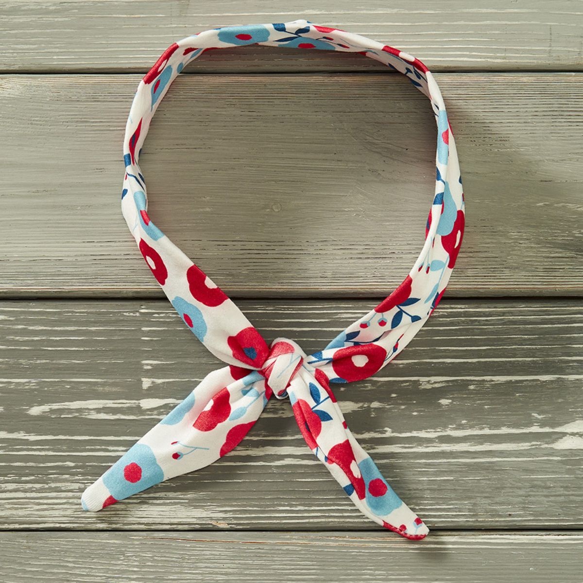 Pretty Patriotic Tie Headband