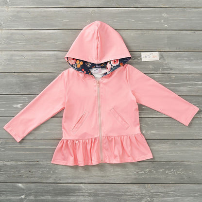 Botanical Blush Zip Up