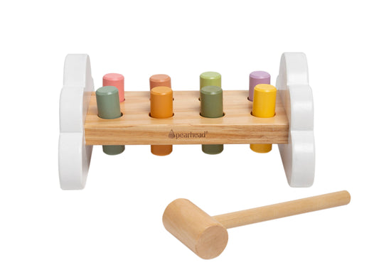 Wooden Hammer Bench Toy, Learning Toy