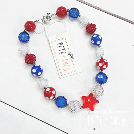 4th of July Necklace