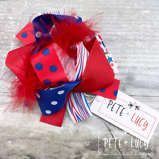 4th of July Bow