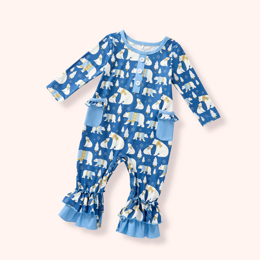 Polar Embrace Infant Romper