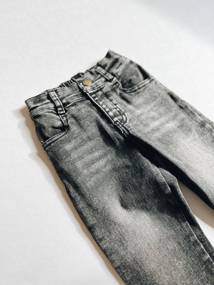 Stretch Denim - Faded Black