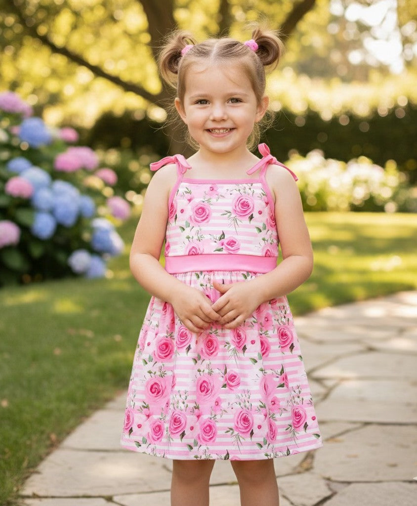 Pink Posies Dress