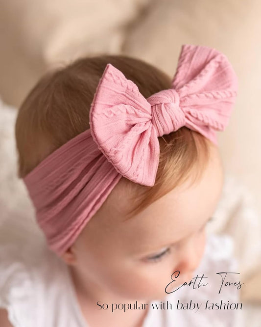 Baby Nylon Bow Headbands