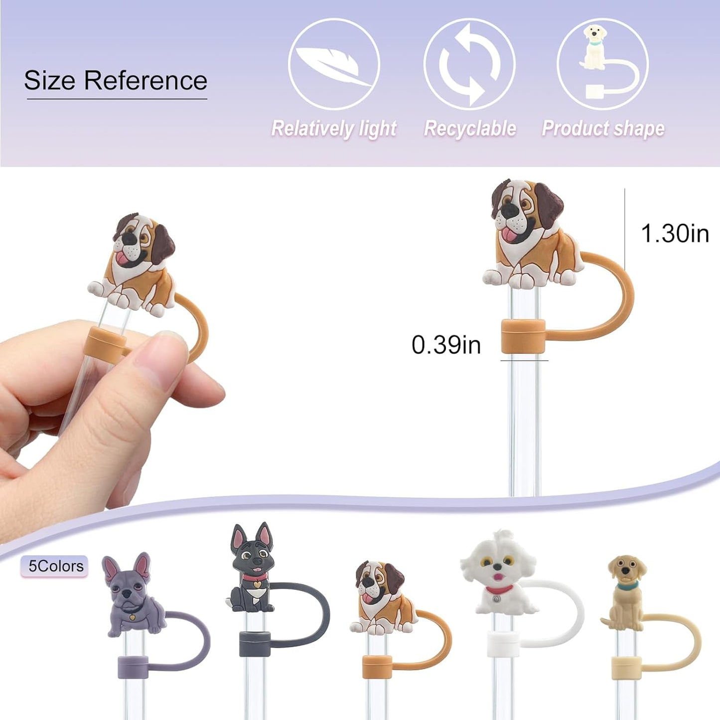 Dog Straw Topper 10mm