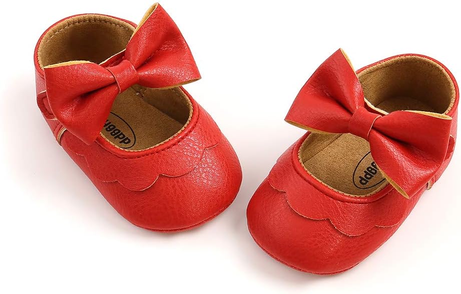 Baby Girls Mary Jane Flats with Bowknot - Scarlett