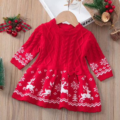 Baby Girl Christmas Sweet Dress