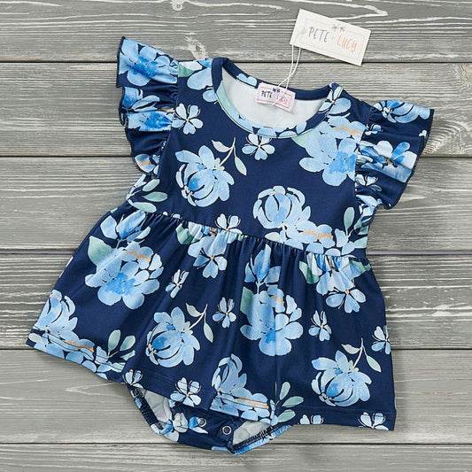 Graceful Gardenia Infant Romper