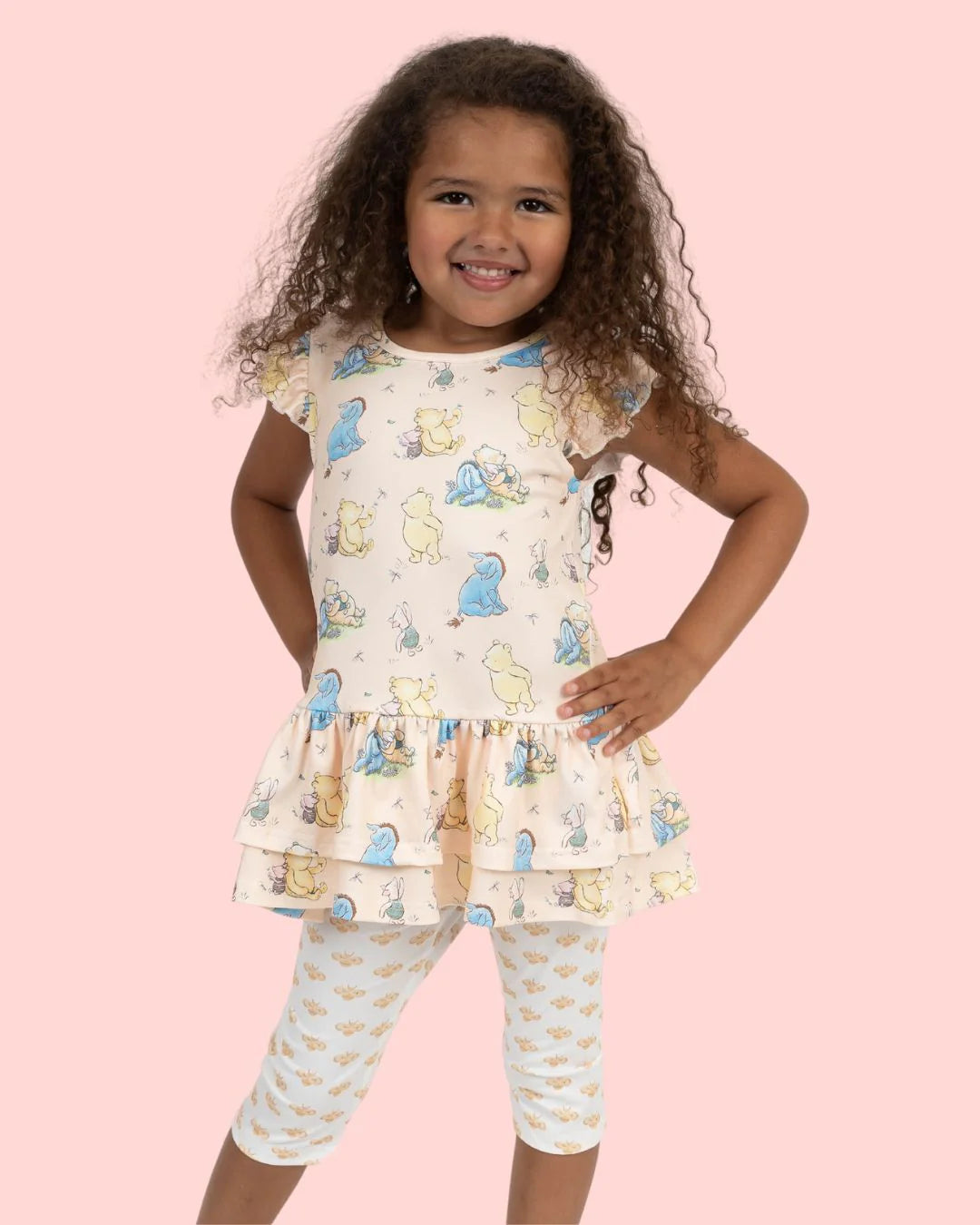 Silly Old Bear 2pc Capri Set