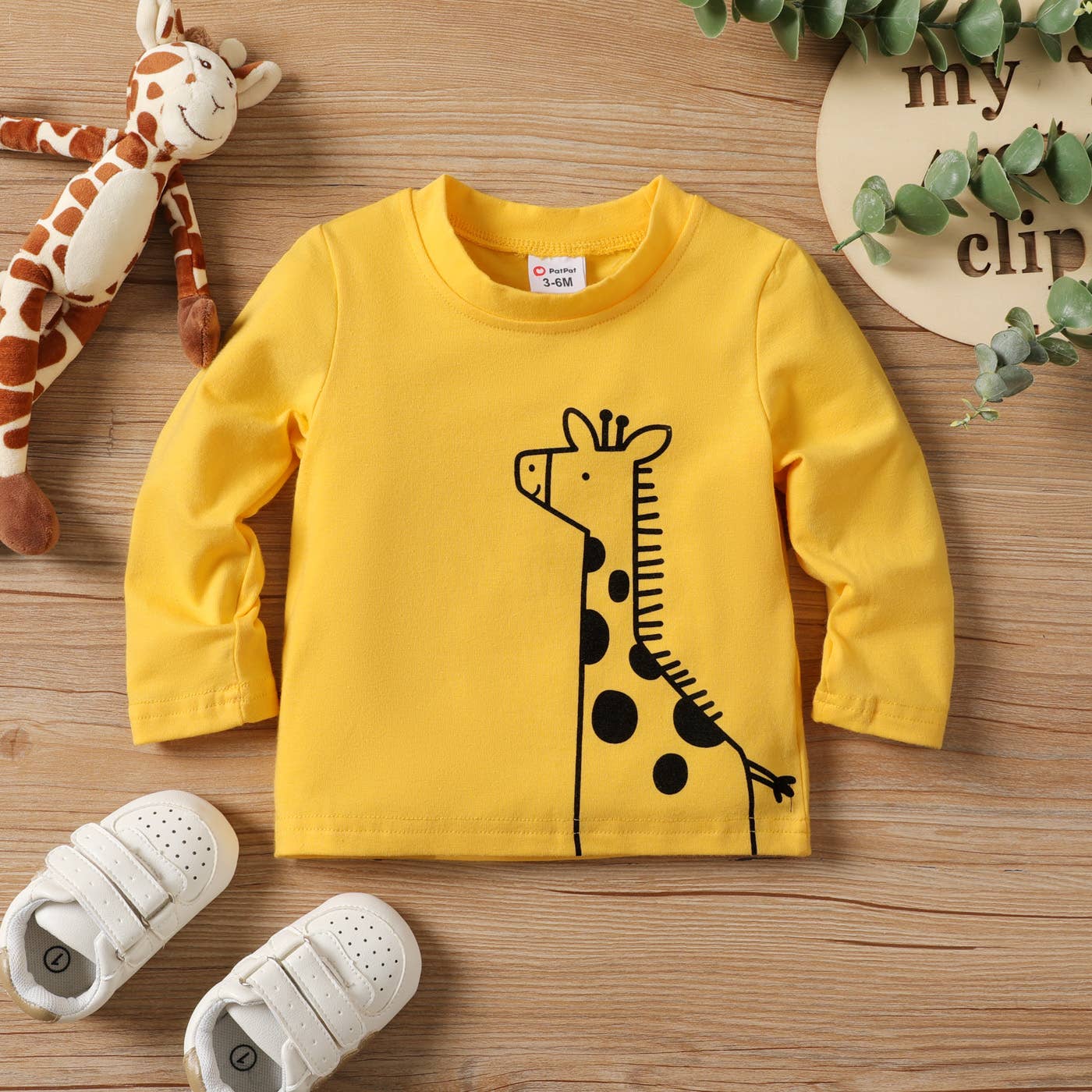 Baby/Toddler Unisex Childlike Animal Long-sleeved Shirts