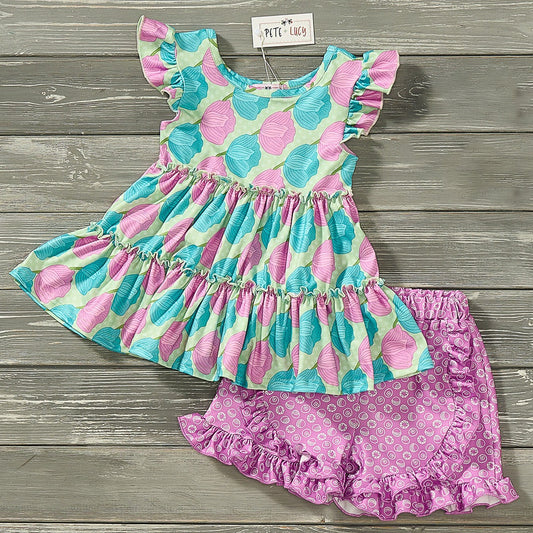 Bloomin' Blossoms 2pc Short Set