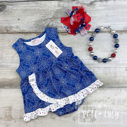 July 4th Family Romper