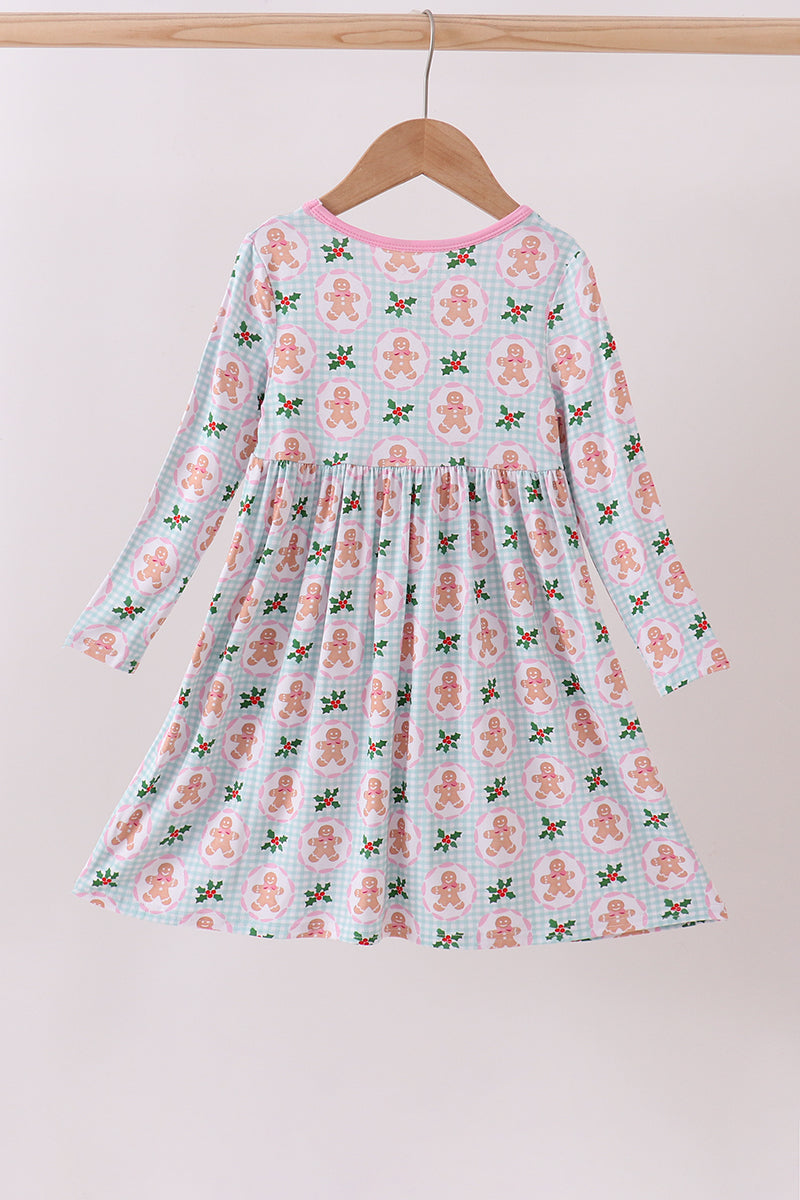 Pink Gingerbread bamboo dress