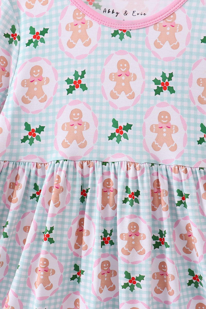 Pink Gingerbread bamboo dress