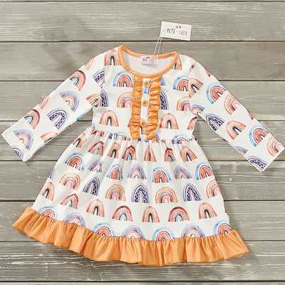 Watercolor Rainbows Dress