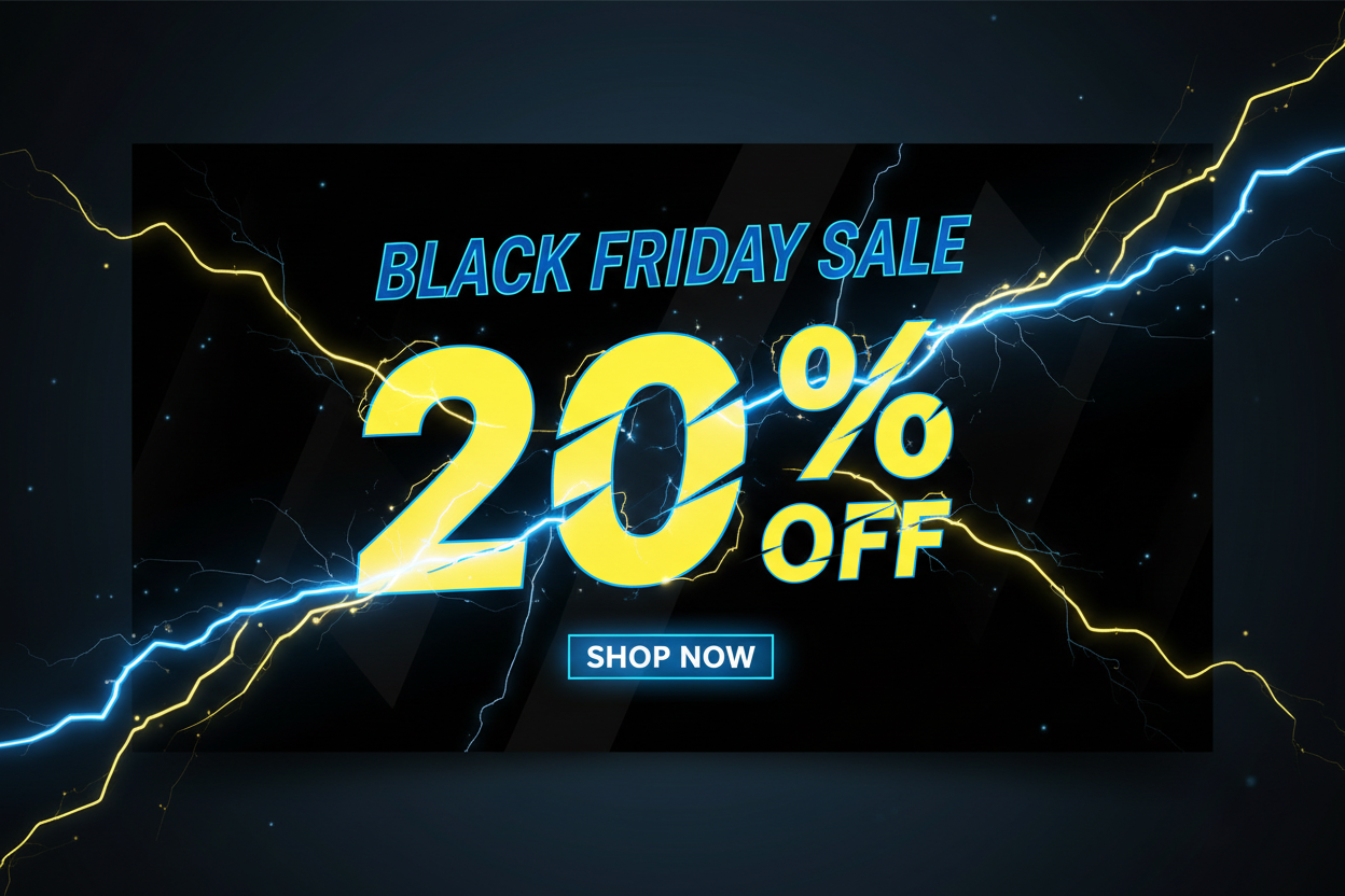 BLACK FRIDAY SALE 20% OFF