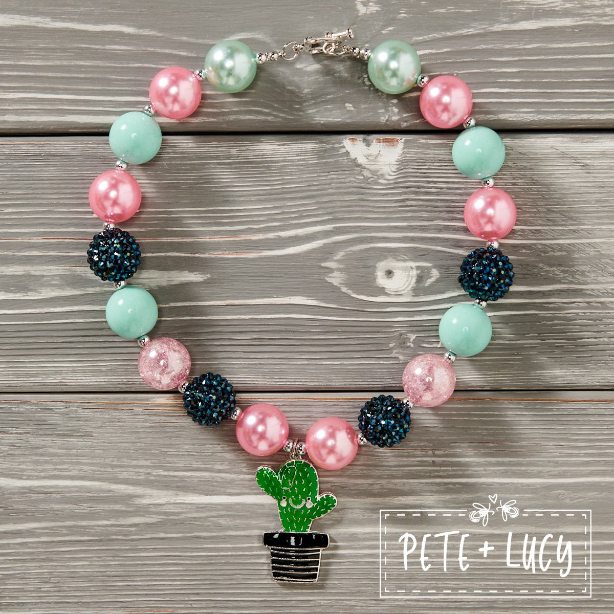 Boho Cactus Necklace