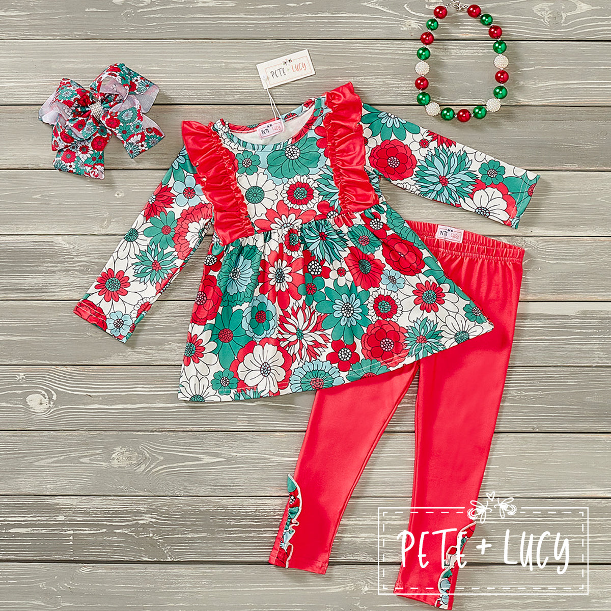 Bunches of Flowers 2pc Set