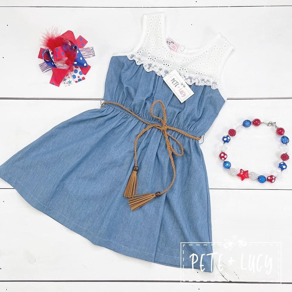 Chambray Dress