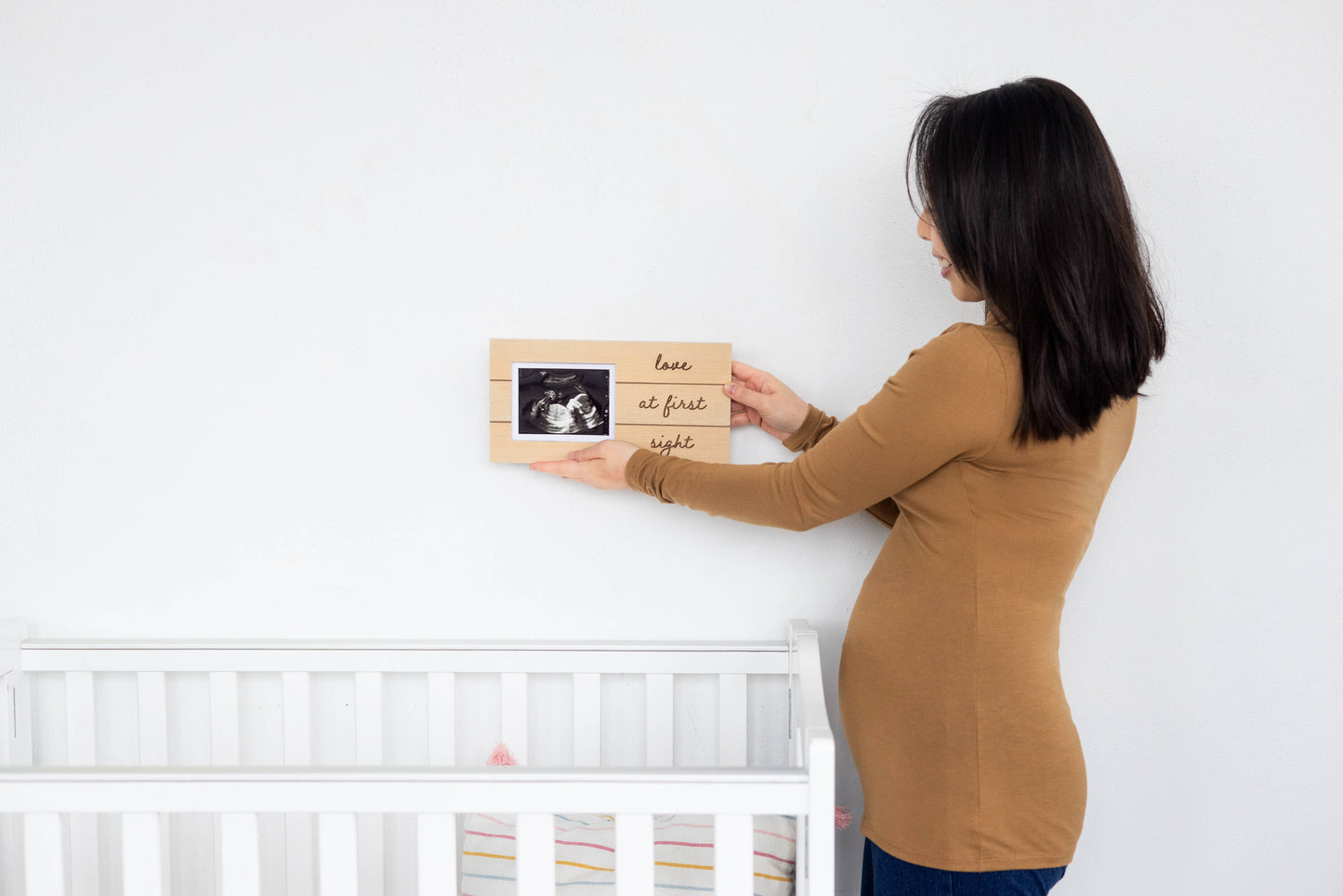 Love At First Sight Sono Plaque Frame, Baby Nusery