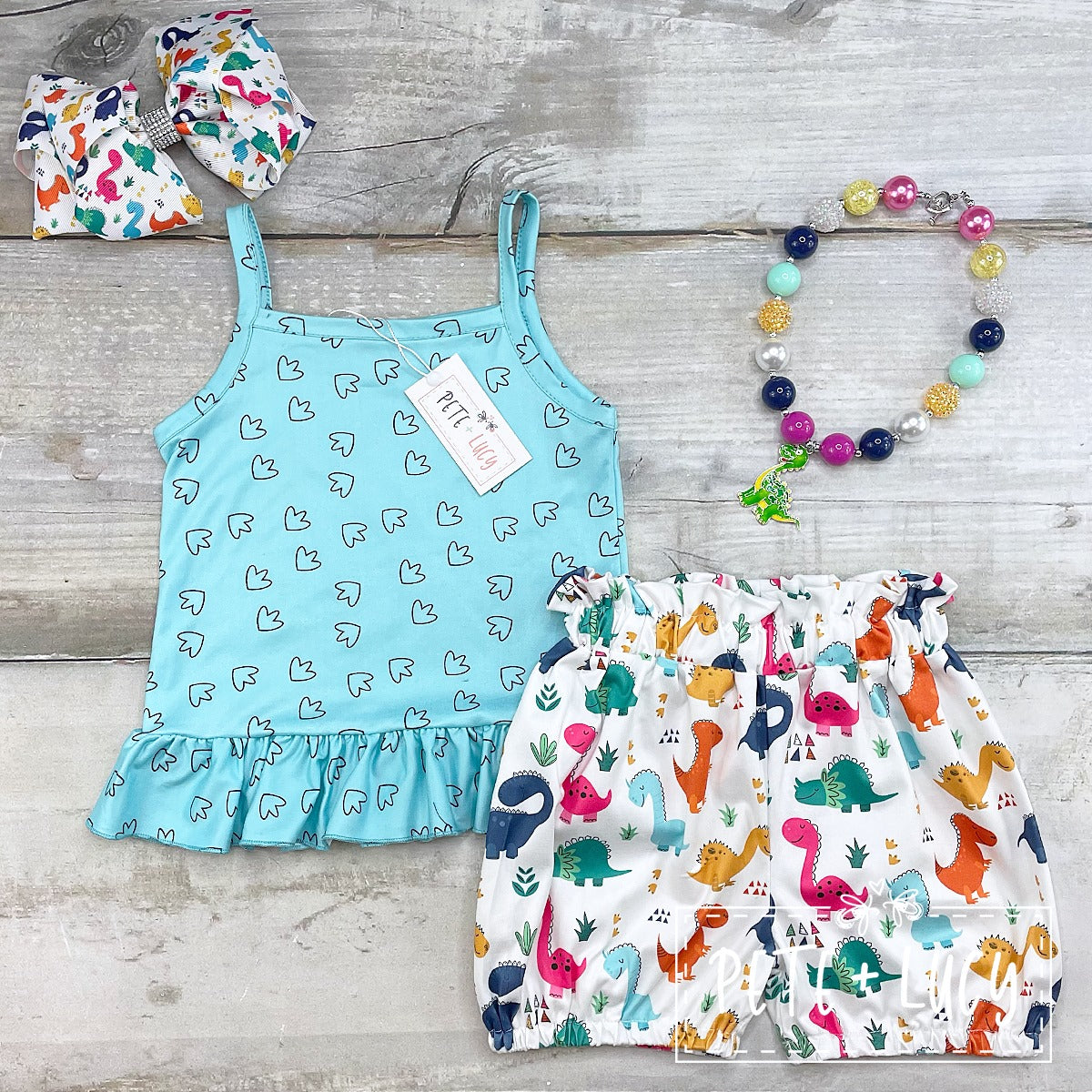 Dino Days 2pc Short Set