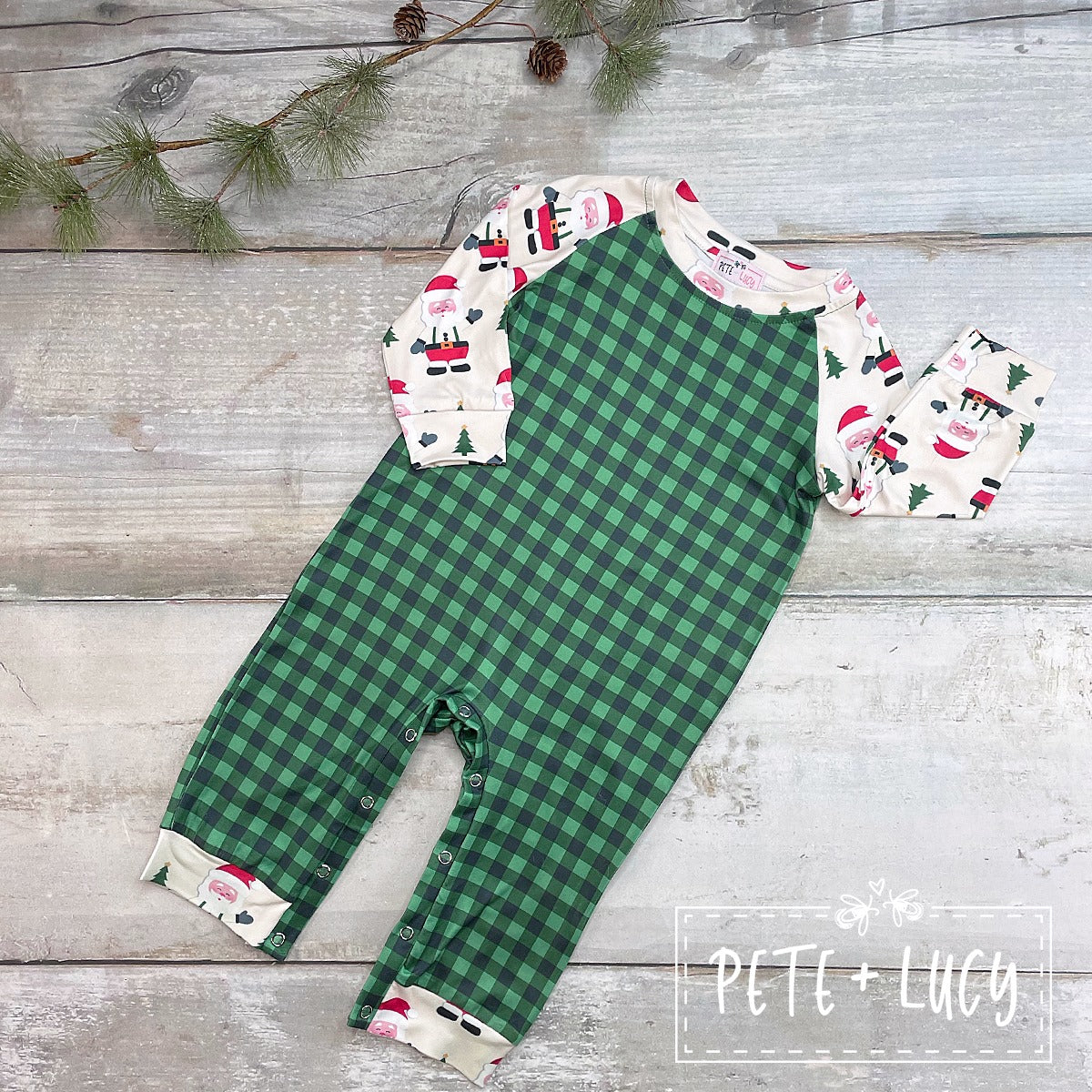 Hello Santa Boys Romper