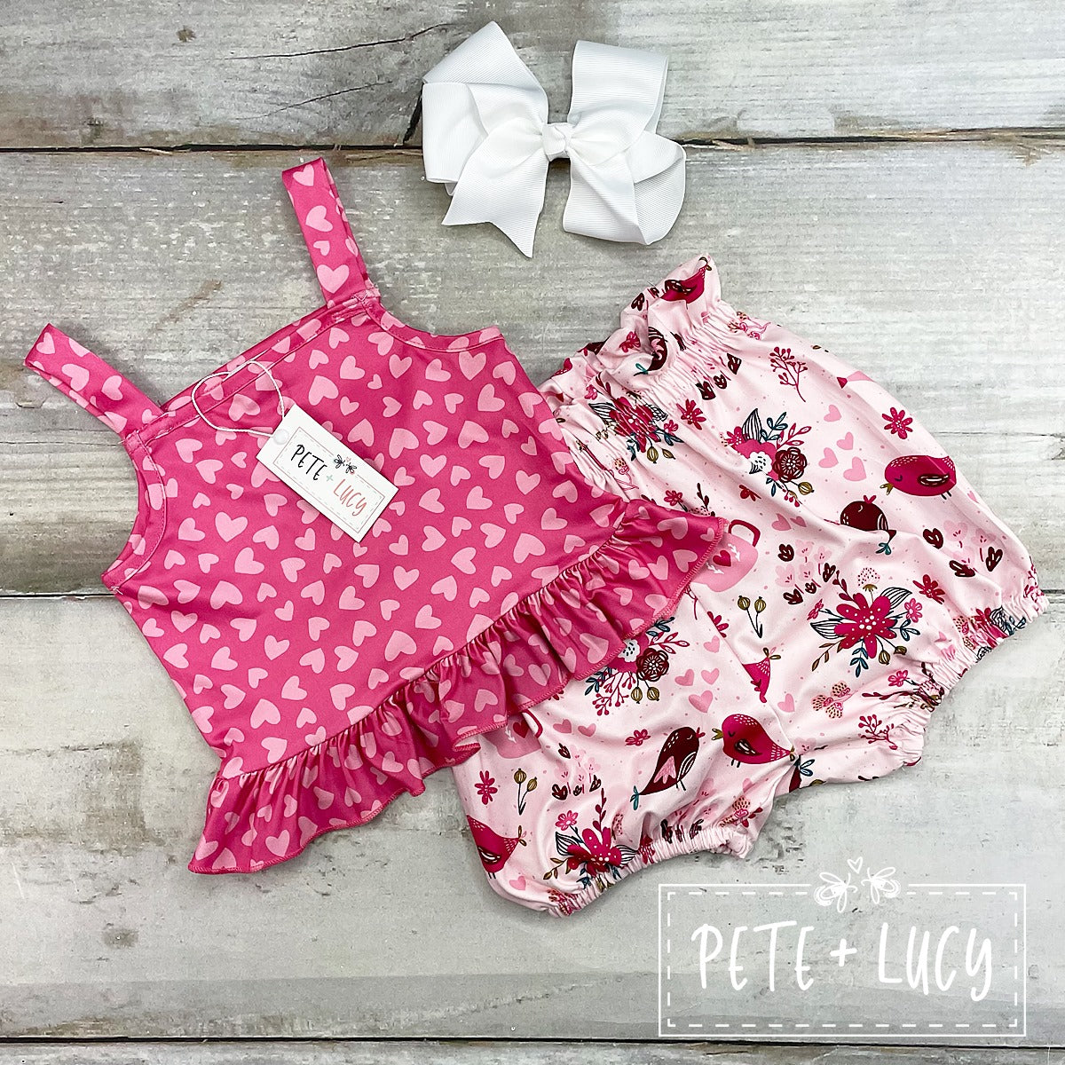 Love Birds 2pc Short Set