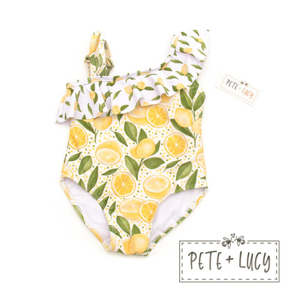 Mellow Yellow 1pc Bathing Suit