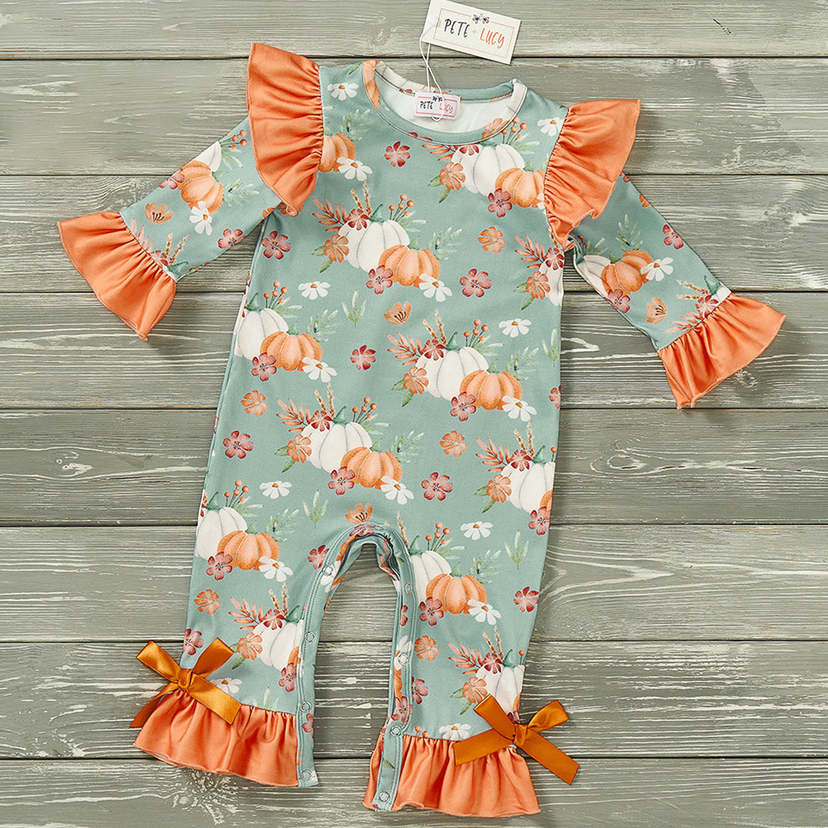 Pumpkin Harvest Romper