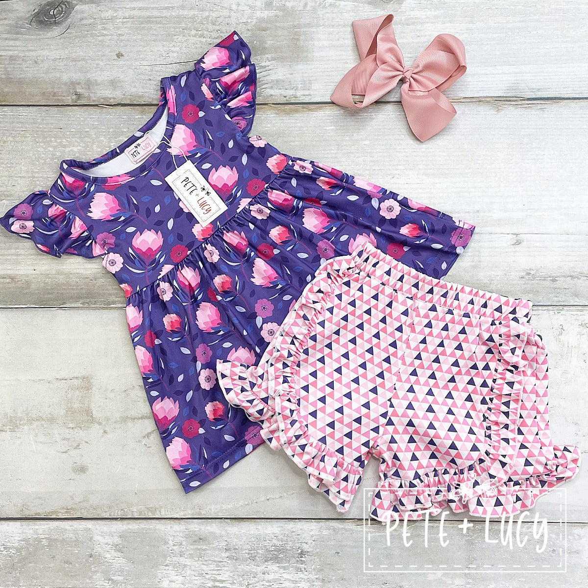 Purple Protea 2pc Set